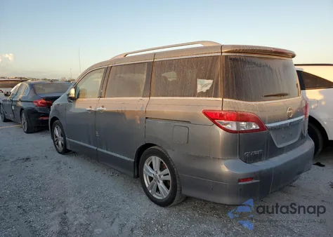 2012 Nissan Quest S из США, поврежденный, VIN JN8AE2KP2C9041598